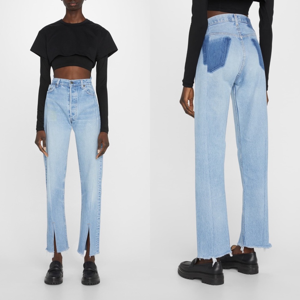 EB Denim OG Split Hem in Light Wash 27”